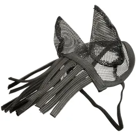 my hobby horse Fliegenhaube mit Fransen für Steckenpferde Schwarz