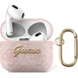 GUESS GUA34GSMP AirPods 3 rosa 4G Script Metal Collection FEA3SILRE