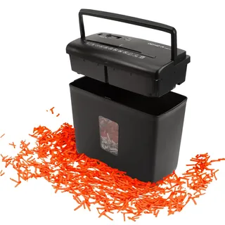 Genie 440 X II Schredder Aktenvernichter P4 | Praktischer Papierschredder mit Partikelschnitt | 9L Auffangvolumen & Auto-Start-Stopp | Kompakter Aktenschredder für Zuhause oder Büro | Shredder Papier