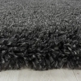 Ayyildiz Teppiche Fluffy 3500 Hochflorteppich 80 x 150 cm grau