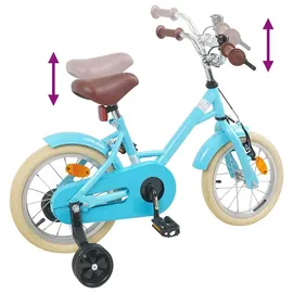 vidaXL Kinderfahrrad 16 Zoll Himmelblau