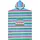 Roxy Stay Magical Printed Badeponcho 100 x 100 cm weiß
