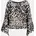 Langarmbluse Leodruck allover 44