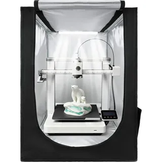 Vevor 3D-Druckergehäuse Druckerzelt (55 x 65 x 75 cm), staubdichte Schutzhülle mit konstanter Temperatur & LED-Beleuchtung, kompatibel mit gängi...