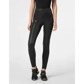 Plein Sport Scratch Leggings Schwarz XL