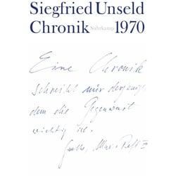 1970 - Siegfried Unseld, Leinen