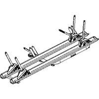 Thule Schienenbügel - Thule Ersatzteil Nr. 1500603220 für Elite