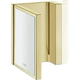 Hansgrohe Rasierspiegel Axor Universal Rectangular neigbar, Wandmont., polished gold optic
