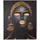 deluke Bild ENRICO Teak Mehrfarbig 120x4x100cm Wandbild Wohnzimmerbild Dekobild Flur Büro