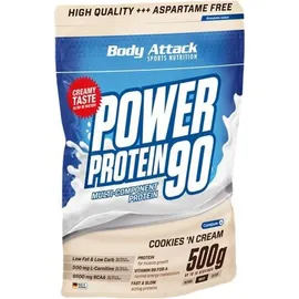 Body Attack Power Protein 90 Erdbeere Pulver 500 g