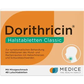 DORITHRICIN Halstabletten Classic 40 St