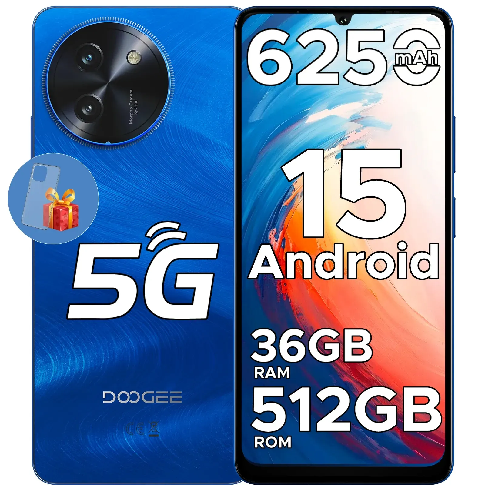 Doogee Note59 Pro+ 5g Smartphone Android 15 6,75