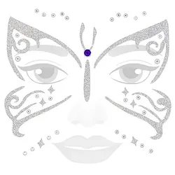 Face-Art-Tattoo "Schmetterling"