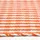 Homescapes Vichy-Karo Teppichläufer 66 x 200 cm Orange/Weiß
