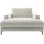 INOSIGN Chaiselongue »Downtown Loungemöbel zum Relaxen, B/T/H: 132/170/84 cm«, auch in Bouclé, Cord und Easy care - leicht mir Wasser zu reinigen grau