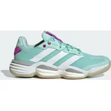 Adidas Stabil 16 Indoor Semi Flash Aqua / Cloud White / Purple Burst 41 1/3