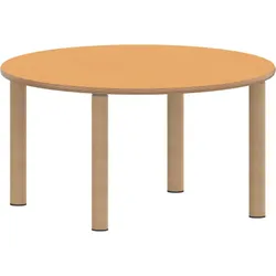 Tisch ZALOTTI mit Linoleum-Belag