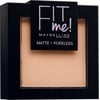 Fit Me! Matte + Poreless Puder buff beige