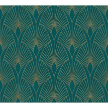 ascreation Vliestapete New Walls Tapete blau grün Made in Germany 374275