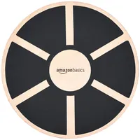 Amazon Basics Balancebrett aus Holz, Schwarz