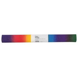 Folia Krepppapier »Regenbogen«, 32 g/m2, 50 x 250 cm, 1 Rolle