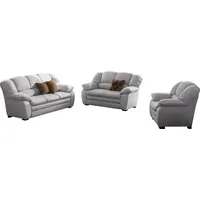 COTTA Polstergarnitur Casino, Sofa Set, 3-2-1 Sitzer, Wohnzimmer Garnitur, (Set, 3-tlg), Sessel, 2-Sitzer, 2,5-Sitzer, hohe Rückenlehne beige 88 cm x 92 cm