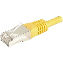 Dexlan Patchkabel Cat. 6A, F/UTP, gelb, 0,3 m