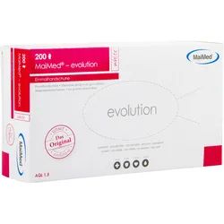 MaiMed evolution white Einmalhandschuhe latexfrei 200 Stück