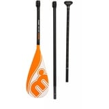 SUPwave / Mistral Motu Orange 3 - teilig SUP Paddel Vario Carbon Comp, Blade 8'1 inkl. Bag