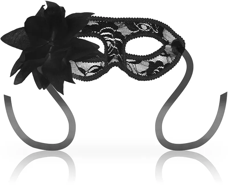 OHMAMA - MASKEN SCHWARZE SPITZEN- UND BLUMENMASKEN