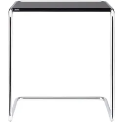 Thonet - B 97 a Satztisch, Chrom / Decklack tiefschwarz (RAL 9005)