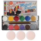 Eulenspiegel Metall Palette, 12-tlg. 212004