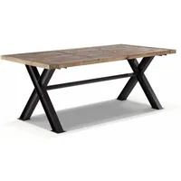 DKD Home Decor Esstisch DKD Home Decor Holz Metall