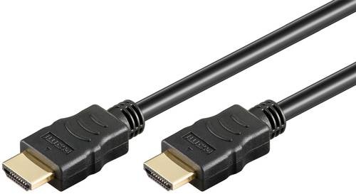 Goobay 60612 - 3 m - HDMI Typ A (Standard) - HDMI Typ A (Standard) - 3D - 18 Gbit/s - Schwarz