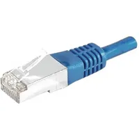 Dexlan Patchkabel Cat. 6A, S/FTP (PiMF), blau, 25,0 m