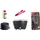 Lotusgrill S Small Kompakt Starter-Set grau