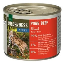 REAL NATURE WILDERNESS Adult Pure Beef 24x200 g