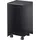 Yamazaki 5281 Tower Toilet Paper Holder with Caster, Black, Steel, 23.5 x 23.5 x 43 cm