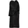 ZOLLNER Bademantel Unisex Schwarz XXL