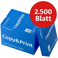 Easyprint Druckerpapier Kopierpapier 2500 Blatt A4 Premium Hochweiß CIE