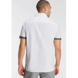 Bruno Banani Kurzarmhemd Weiß 37/38