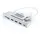 Satechi Clamp Hub for 24" iMac silver