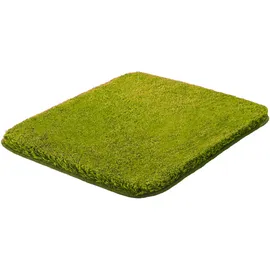 GRUND Badteppich Melange Grün 140 x 80 cm