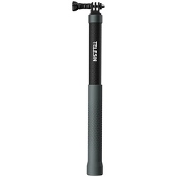 Telesin 120cm Selfie Stick aus Kohlefaser für Handy, GoPro, Insta 360 Handstativ