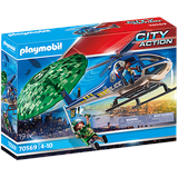 Playmobil City Action Polizei-Hubschrauber: Fallschirm-Verfolgung 70569