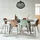 sweeek Ausziehtisch 160-210 x 75 x 90 cm schwarz