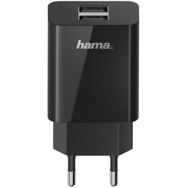 Hama USB-Ladegerät 2-fach 5V/10.5W schwarz (200014)