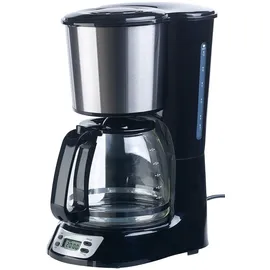 Rosenstein & Söhne Kaffeeautomat mit Timer schwarz