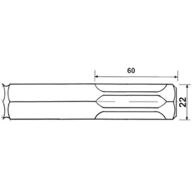 PROJAHN Spitzmeissel für HILTI TP805/905 L360 mm