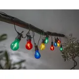 StarTrading LED-Lichterkette Stahl 4 m Bunt